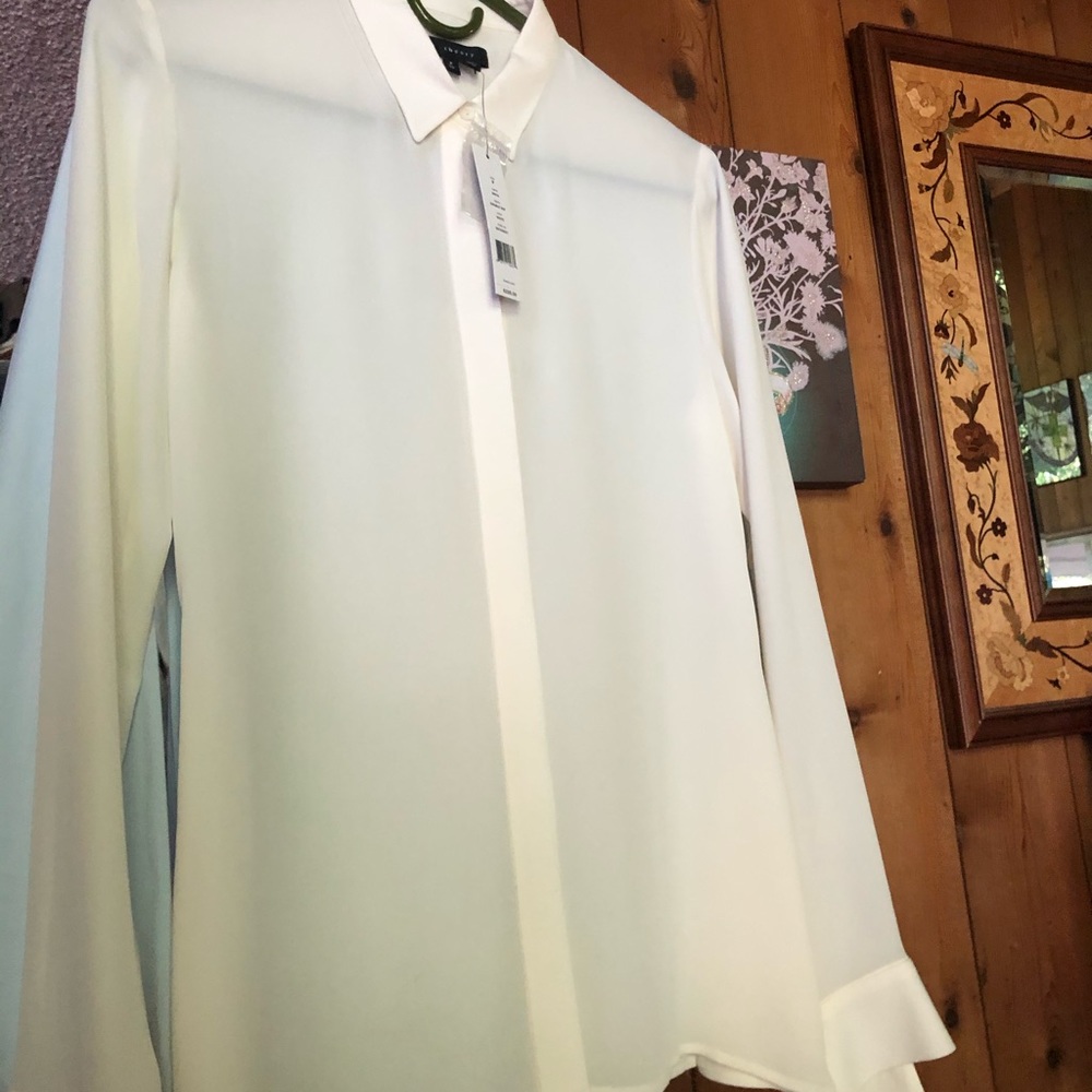 Theory Silky Button down